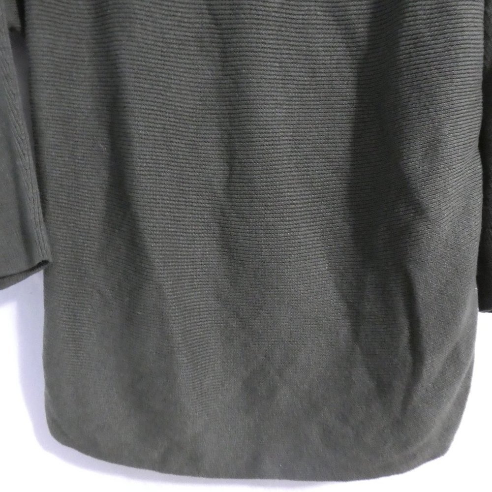 H&M Small Olive Rib Knit Sweater - Picture 7 of 10